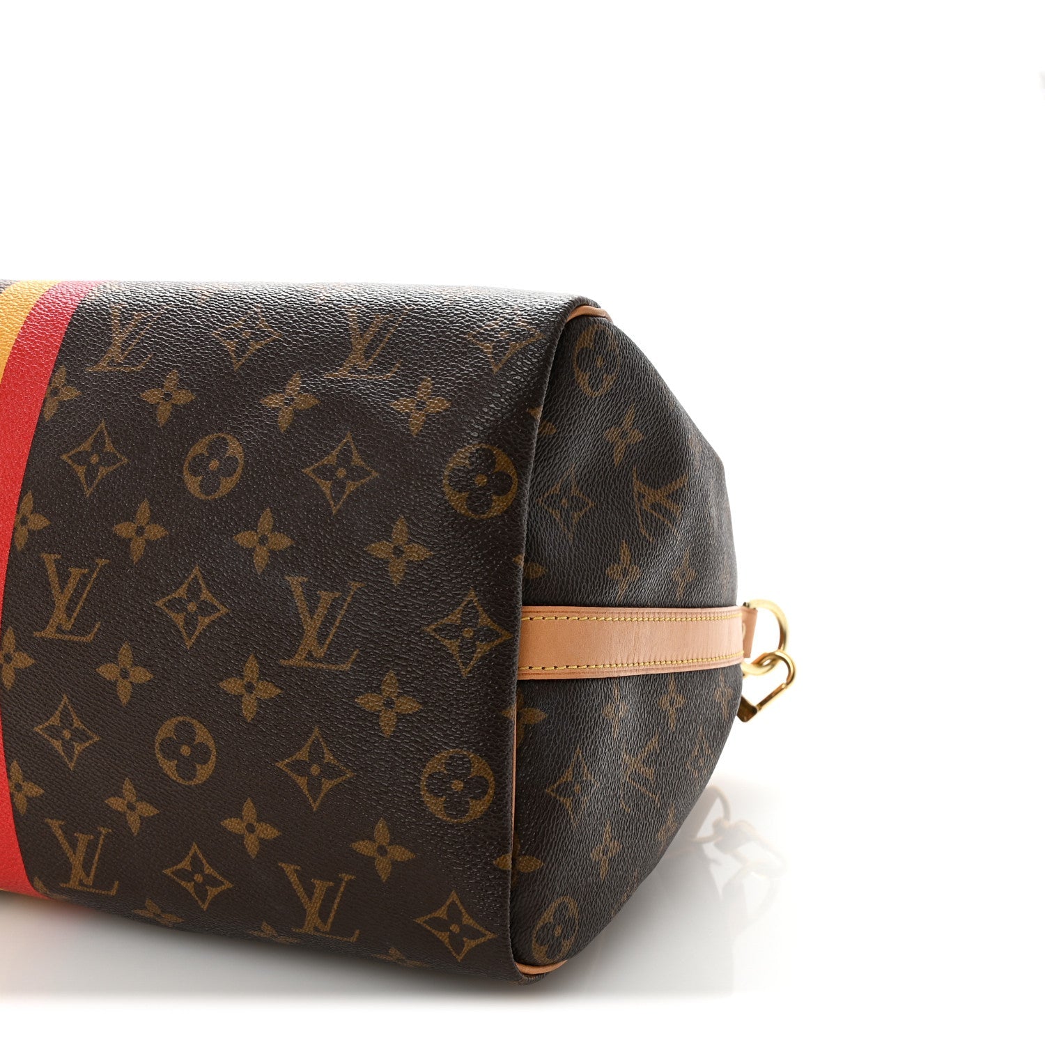 Louis Vuitton Monogram My LV Heritage Speedy Bandouliere 35 Jaune Rouge