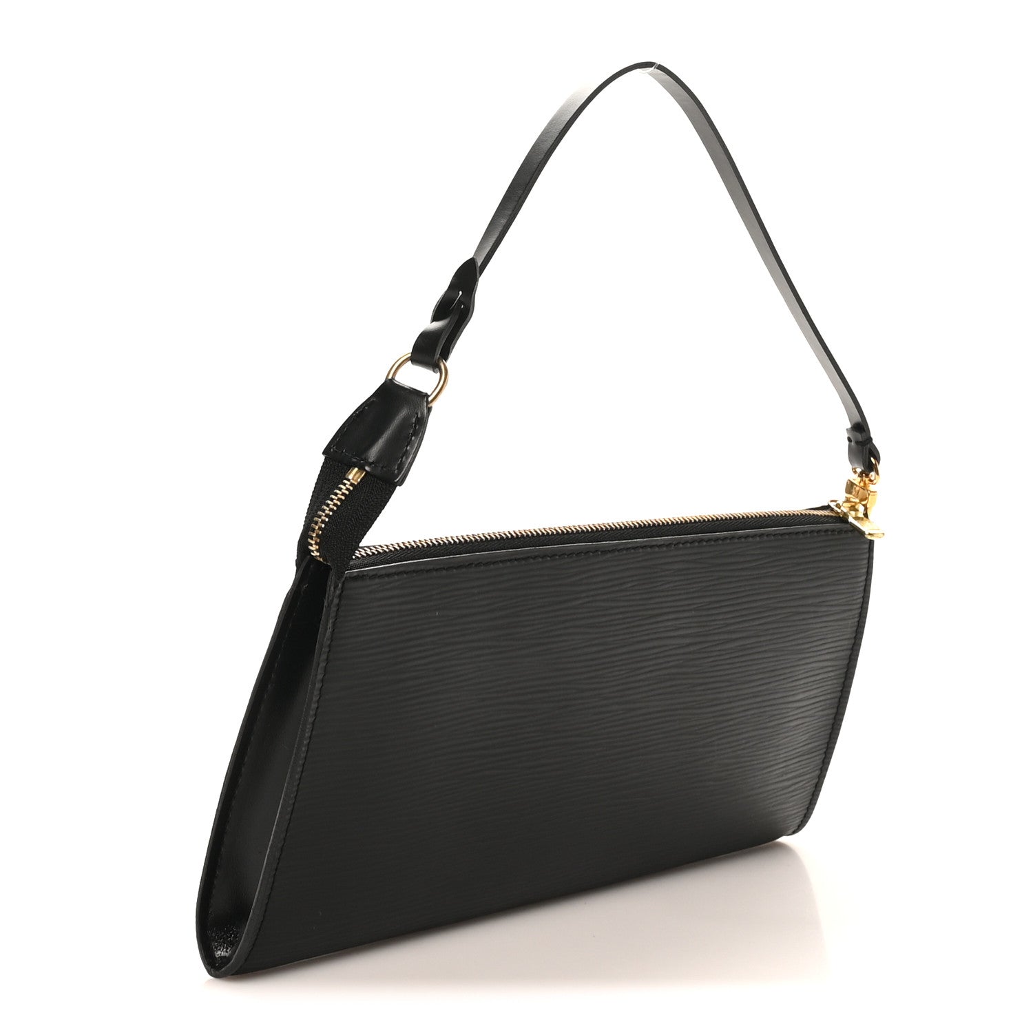 Louis Vuitton Epi Pochette Accessories 24 Black