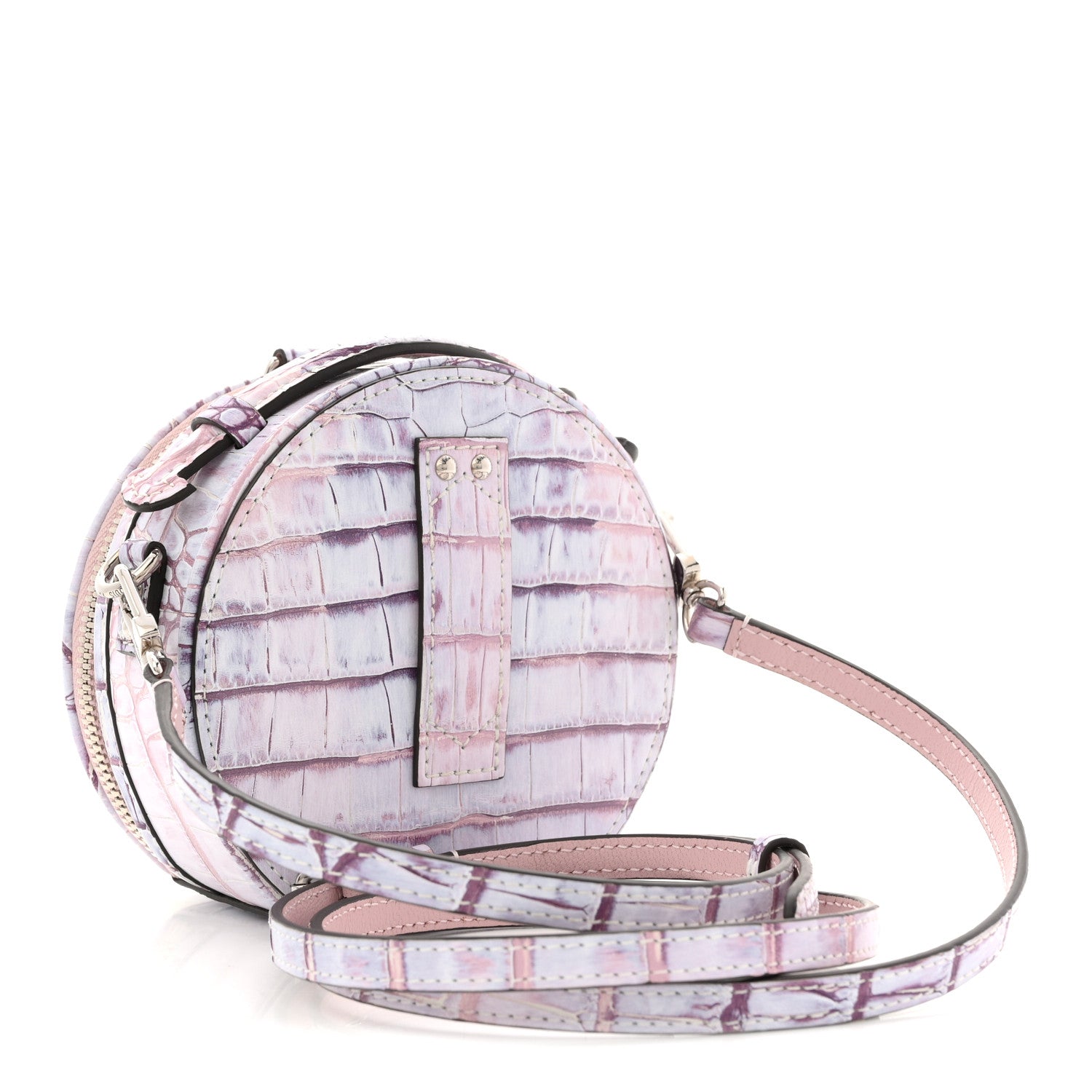 Louis Vuitton Crocodile Mini Boite Chapeau Light Purple