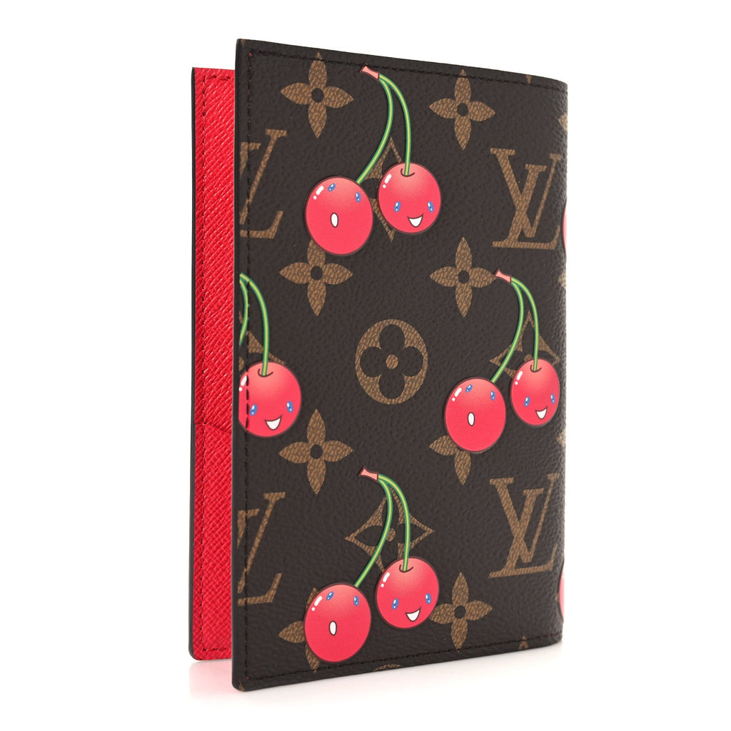 Louis Vuitton LV X TM Monogram Cerises Passport Cover