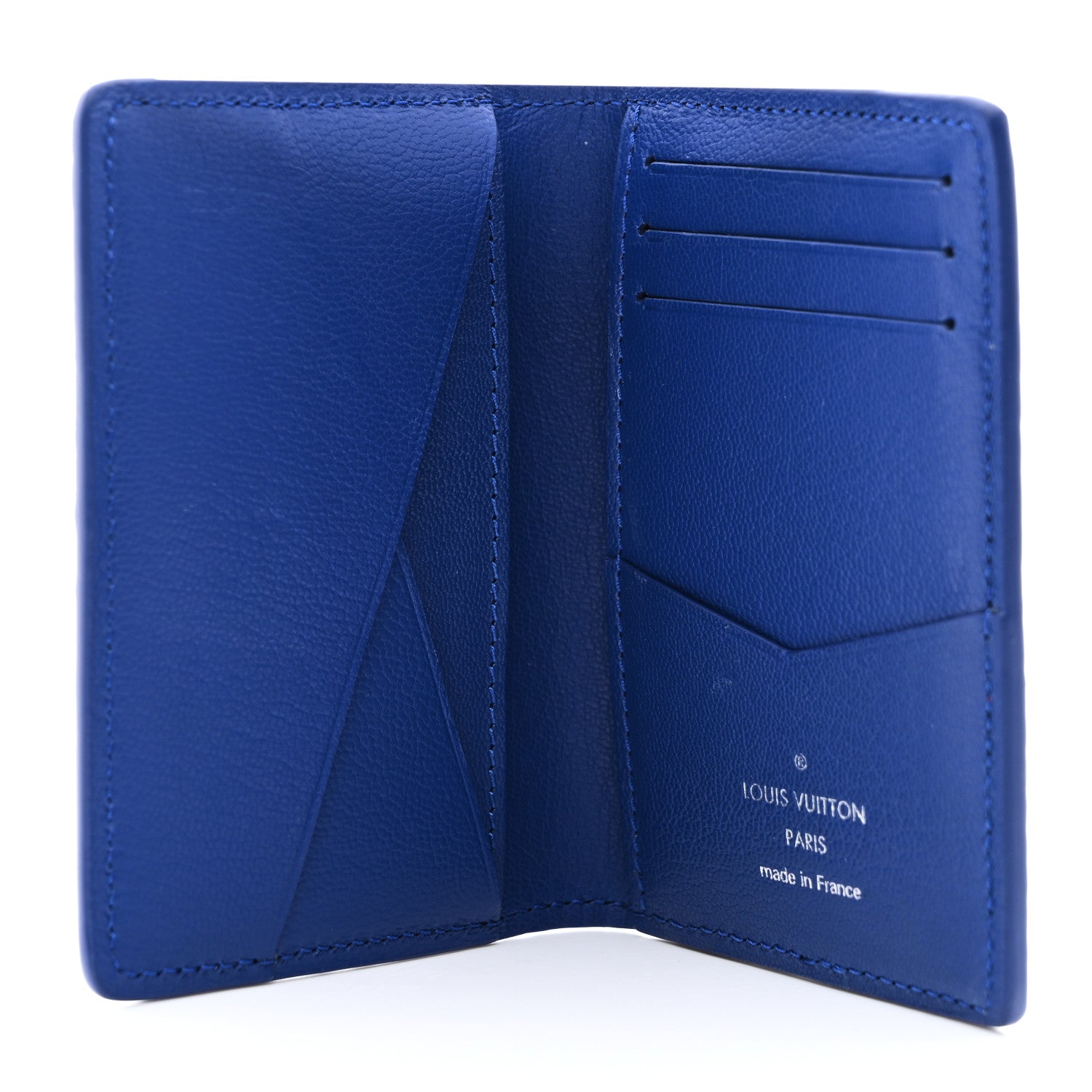 Louis Vuitton Crocodile Pocket Organizer Bleu De Methylene
