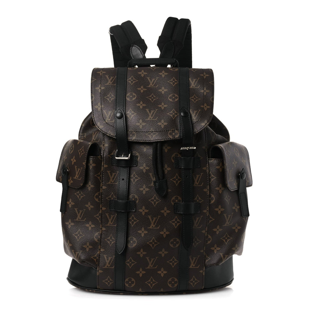 Louis Vuitton Monogram Macassar Christopher PM Backpack
