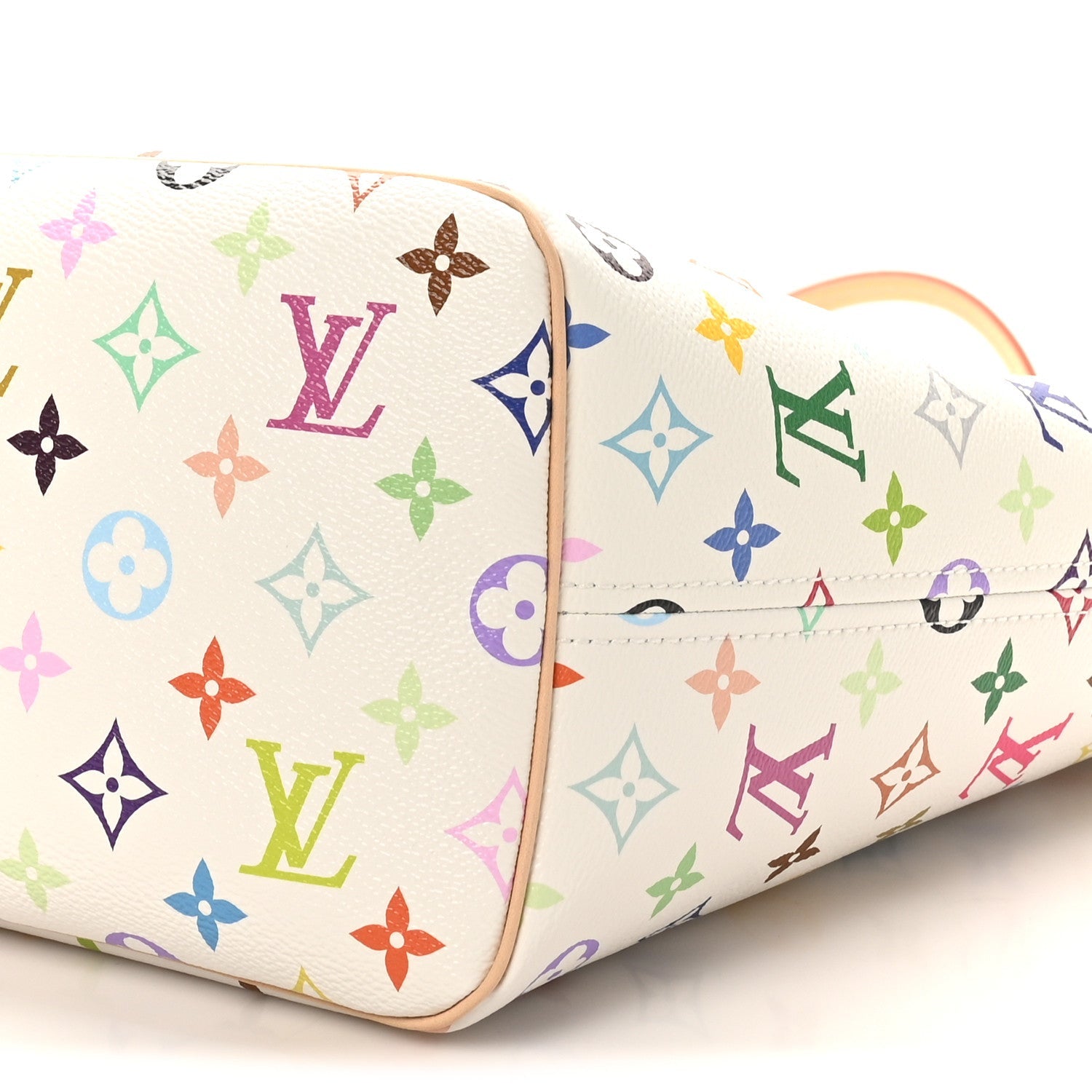 Louis Vuitton LV X TM Monogram Multicolor Neverfull MM White