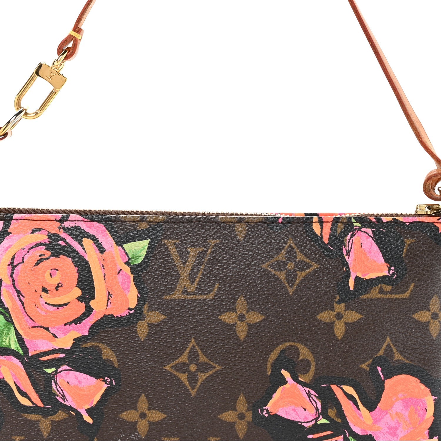 Louis Vuitton Monogram Roses Pochette Accessories