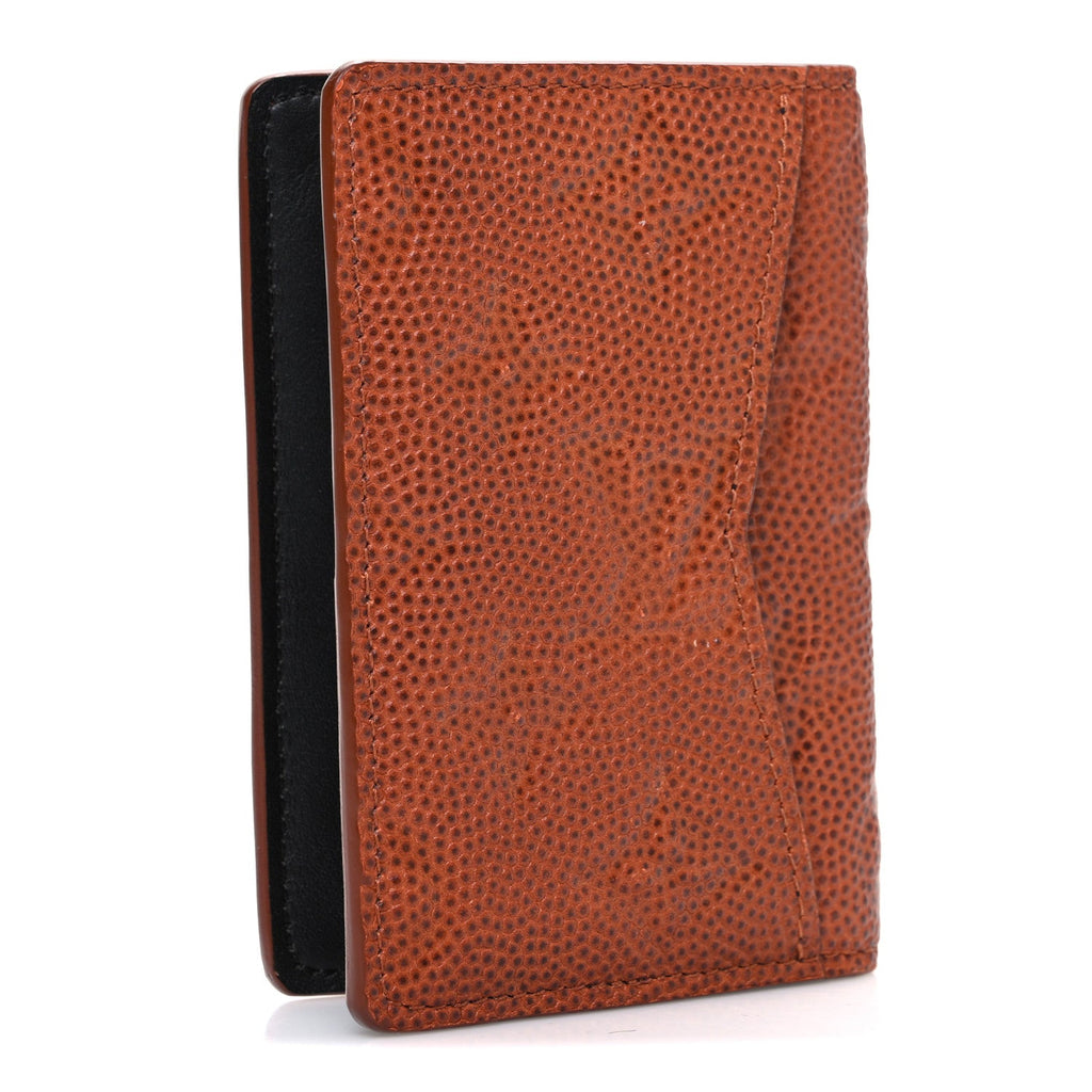 Louis Vuitton X NBA Grained Calfskin Monogram Pocket Organizer Brick Orange