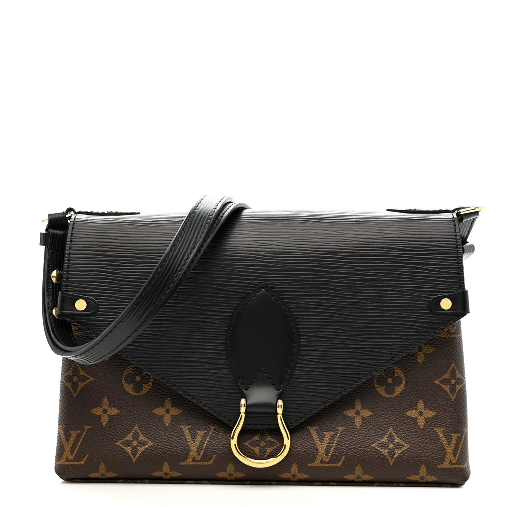 Louis Vuitton Epi Monogram Saint Michel Black