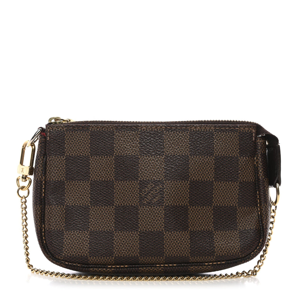 Louis Vuitton Damier Ebene Mini Pochette Accessories