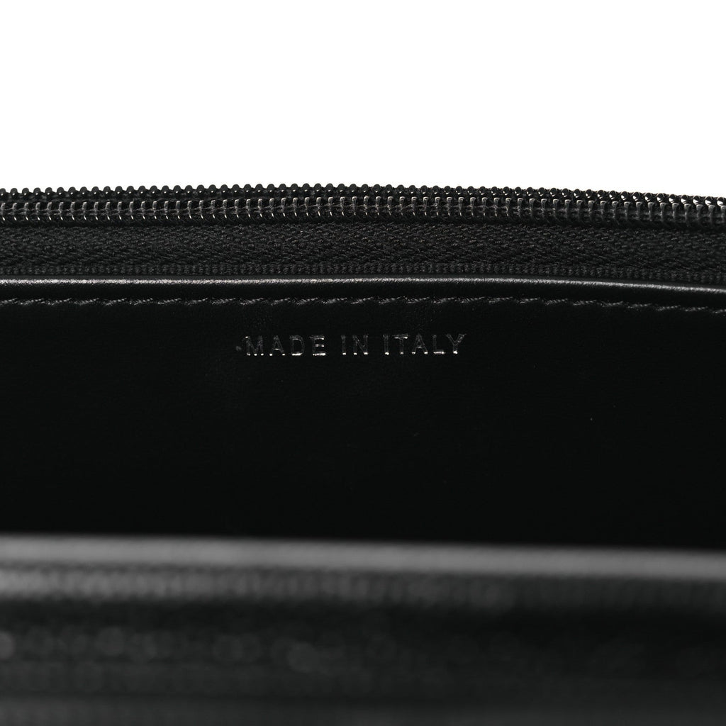 Chanel Caviar Quilted Crystal Star Wallet On Chain Black