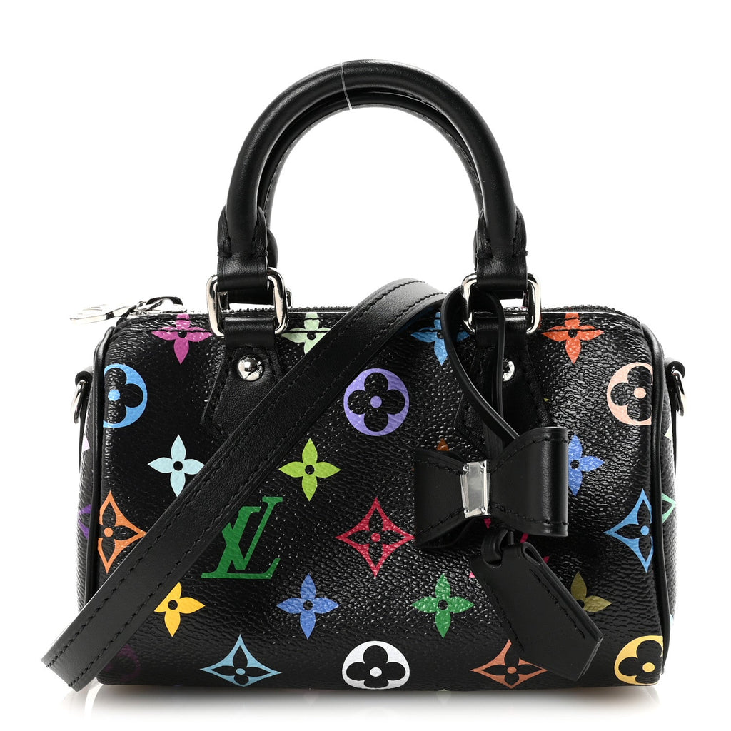 Louis Vuitton LV X TM Monogram Multicolor Nano Speedy Black