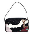 Louis Vuitton Satin Mini Monogram Conte De Fees Pochette Black
