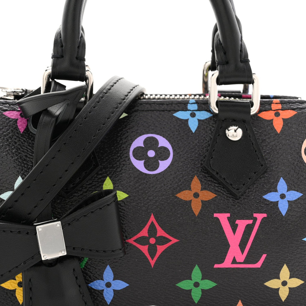 Louis Vuitton LV X TM Monogram Multicolor Nano Speedy Black