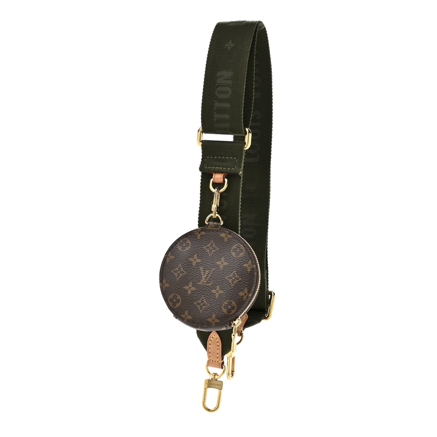 Louis Vuitton Monogram Multi Pochette Accessories Bandouliere Shoulder Strap Kaki