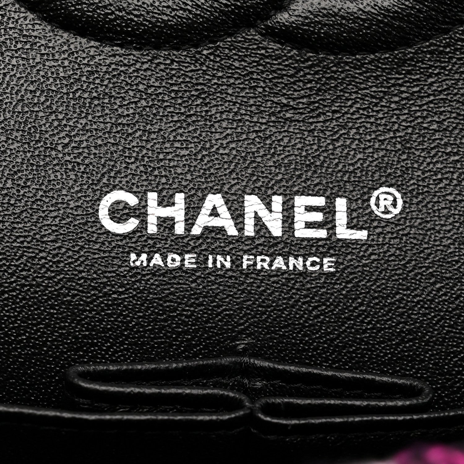 Chanel Crystal Tweed Quilted Medium Double Flap Purple Multicolor