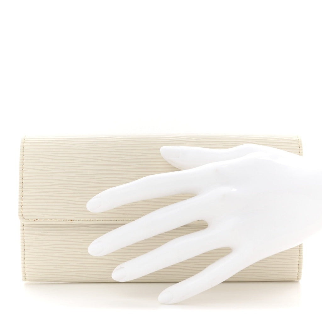 Louis Vuitton Epi Sarah Wallet Ivory