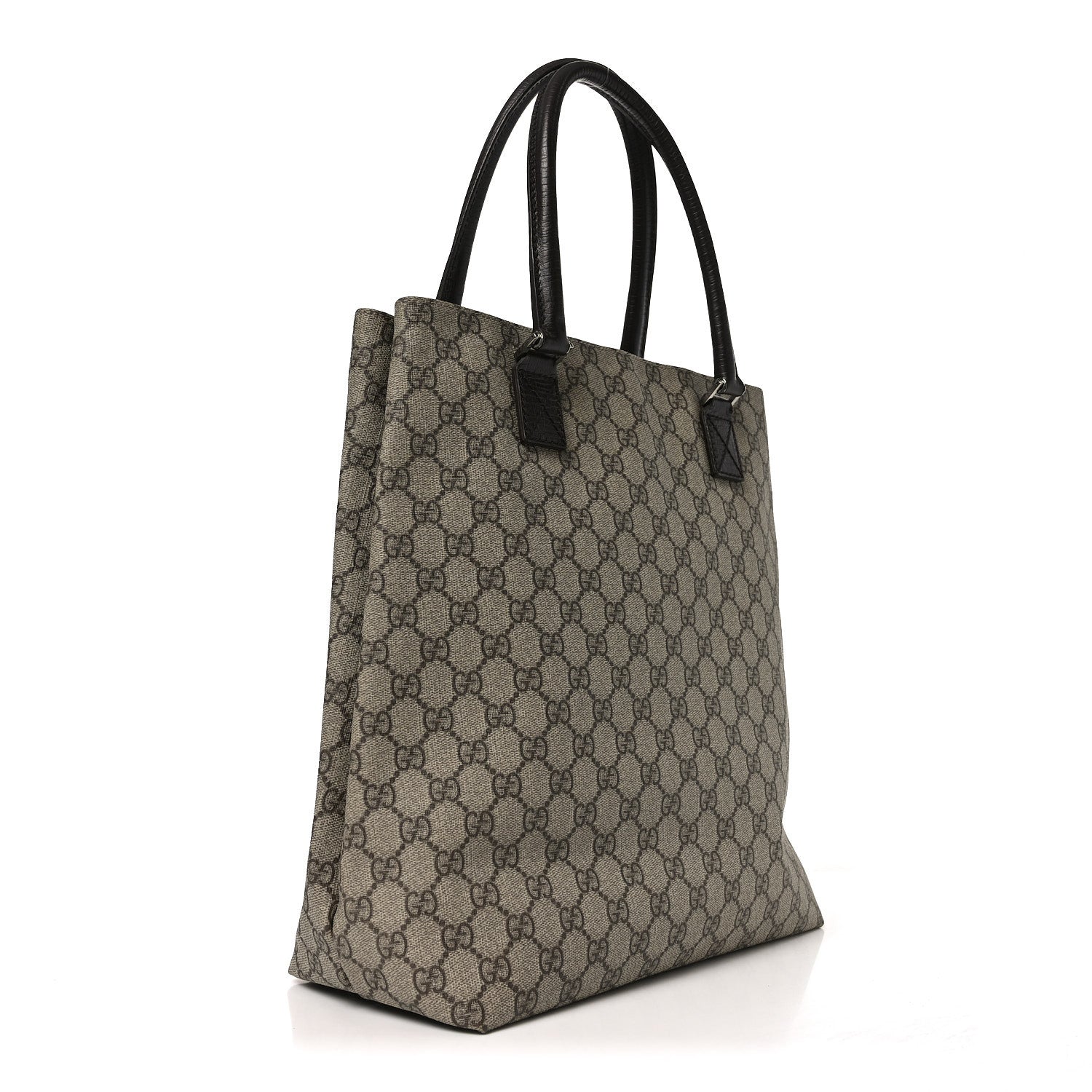 Gucci GG Plus Monogram Small Vertical Tote Dark Brown