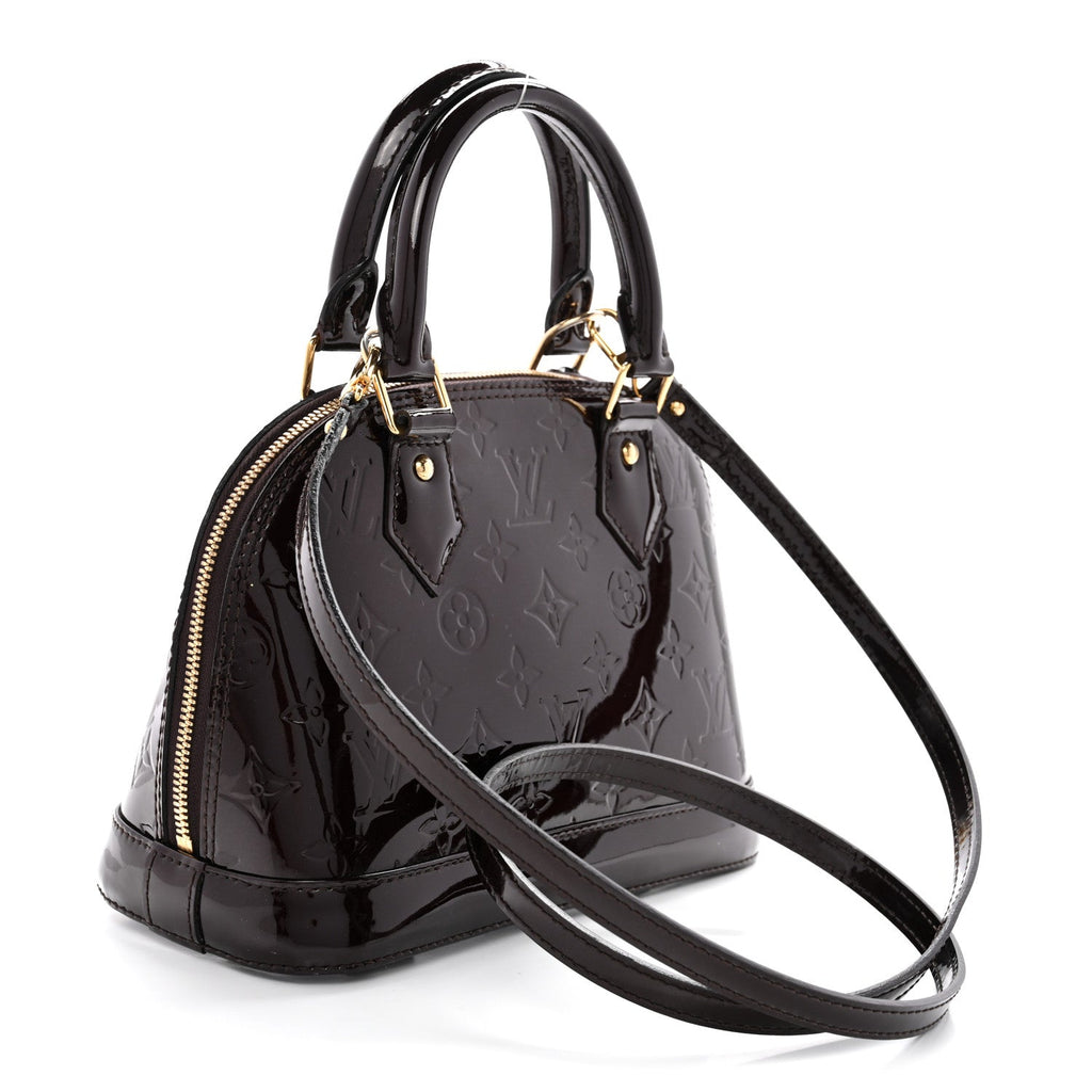 Louis Vuitton Vernis Alma BB Amarante