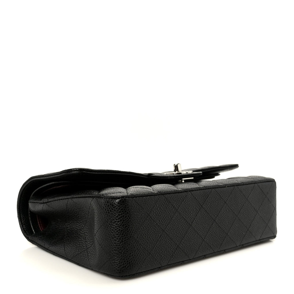 Chanel Caviar Quilted Medium Double Flap Black