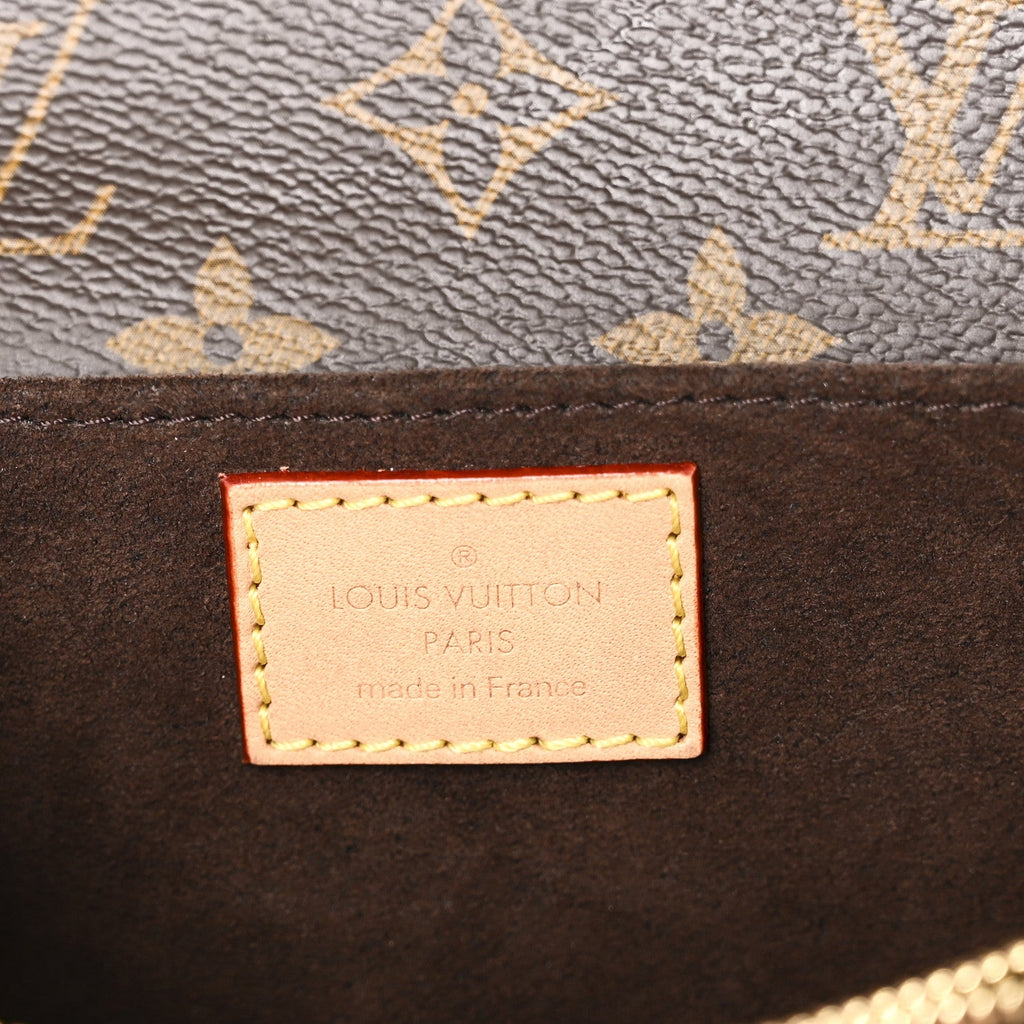Louis Vuitton Monogram Pochette Metis East West