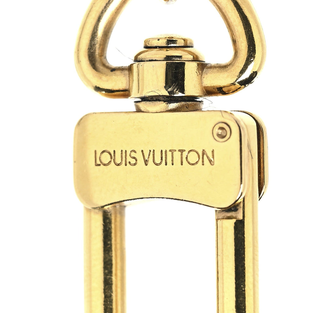 Louis Vuitton Pochette Extender Key Ring Gold