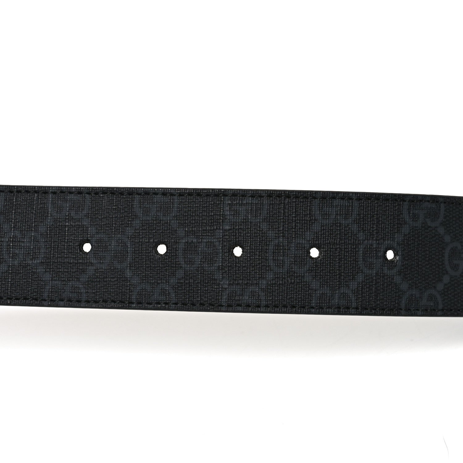 Gucci GG Supreme Monogram Blondie 40mm Belt 85 34 Black