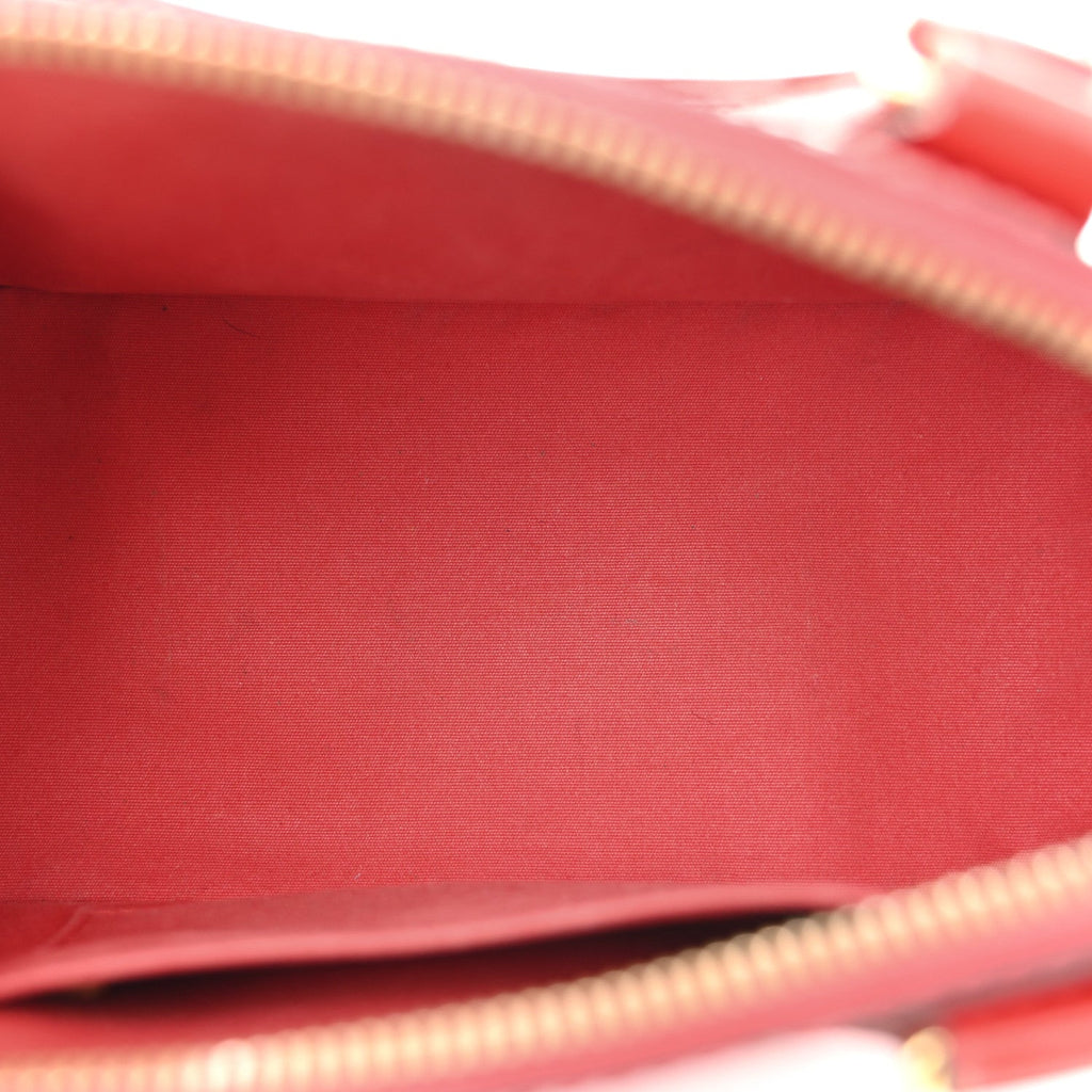 Louis Vuitton Vernis Alma BB Cherry