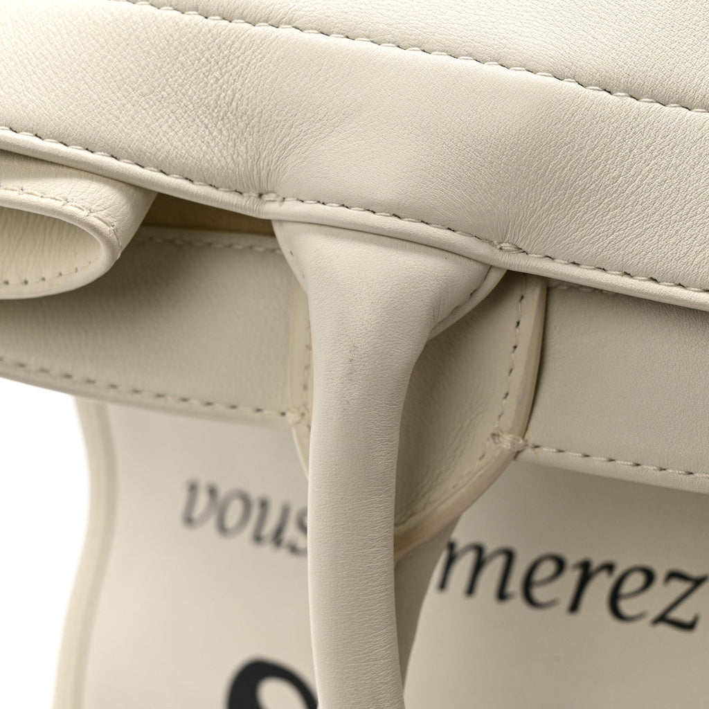 Christian Dior Calfskin Large Surrealism Book Tote Ivory