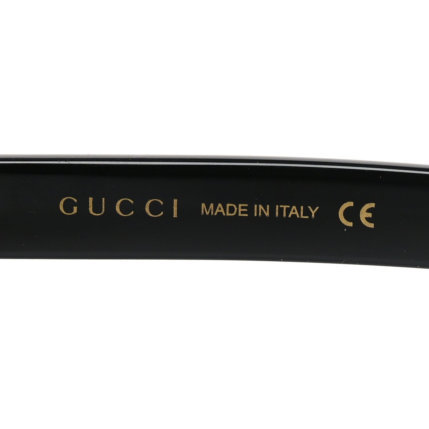 Gucci Acetate Rectangle Sunglasses GG1166S Black Beige