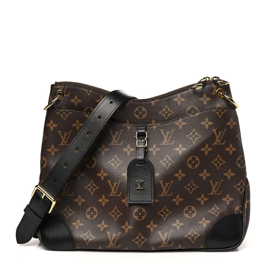 Louis Vuitton Monogram Odeon MM Black