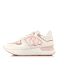 Louis Vuitton Calfskin Neo Run Away Sneakers 39 White Pink