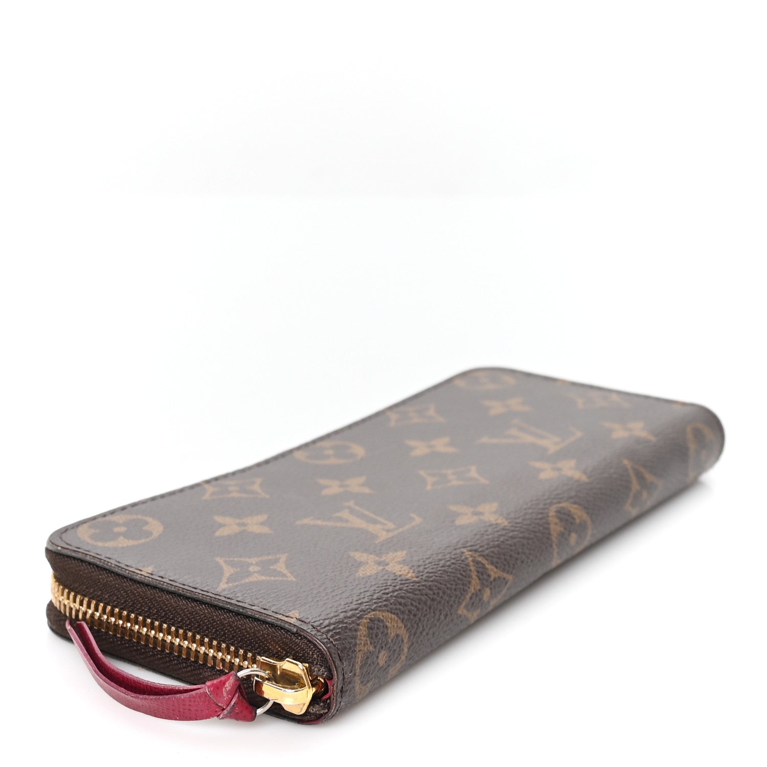 Louis Vuitton Monogram Clemence Wallet Fuchsia