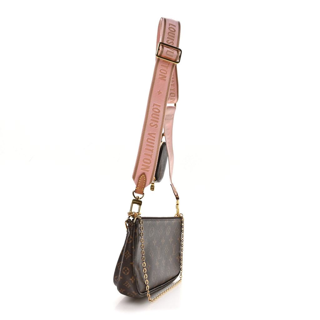 Louis Vuitton Monogram Multi Pochette Accessories Rose Clair
