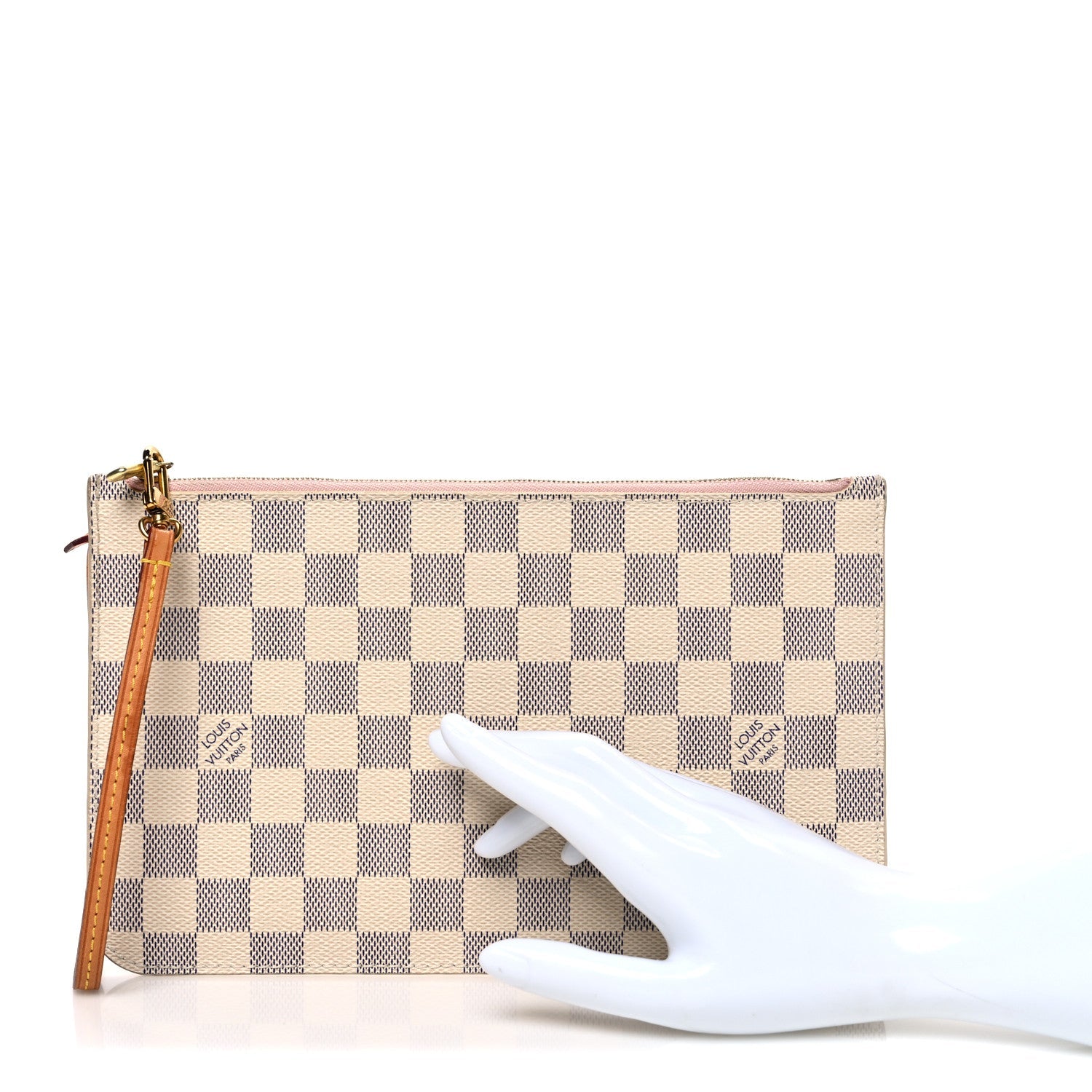 Louis Vuitton Monogram Neverfull MM GM Pochette Rose Ballerine