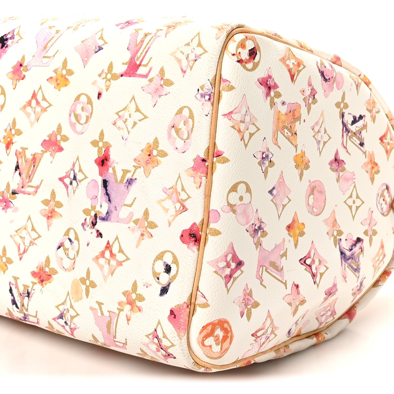 Louis Vuitton Watercolor Aquarelle Speedy 35 White