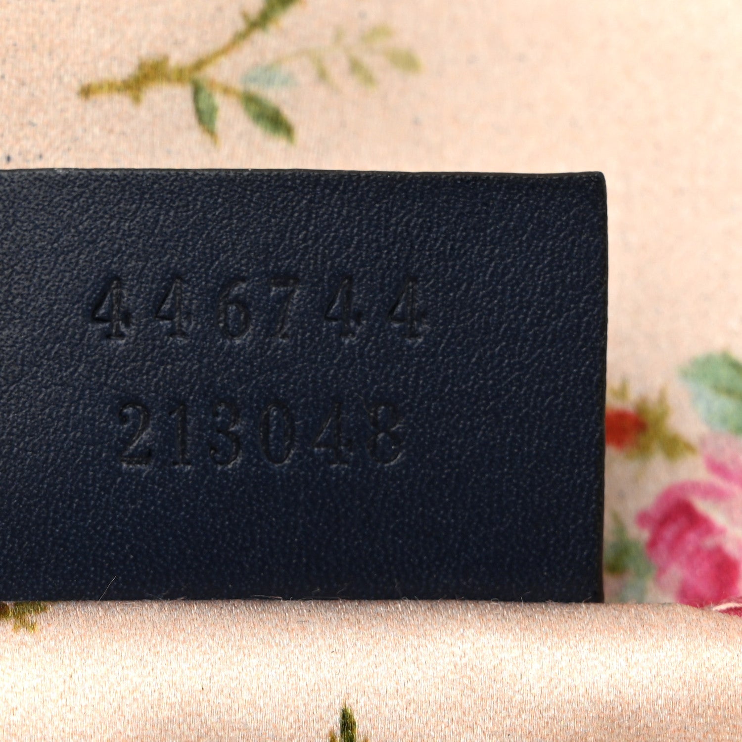Gucci Denim Matelasse Mini Pearly GG Marmont Shoulder Bag Blue
