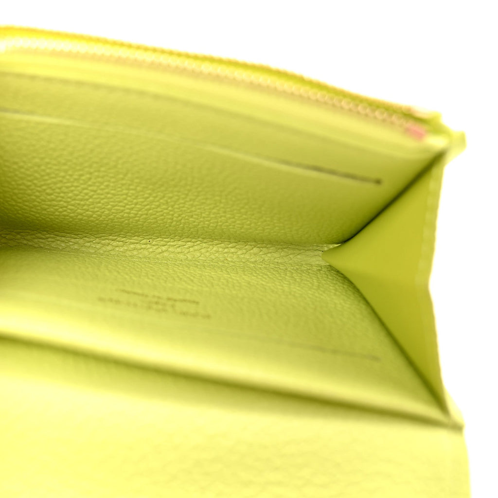 Louis Vuitton Empreinte Rosalie Coin Purse Zesty Lime
