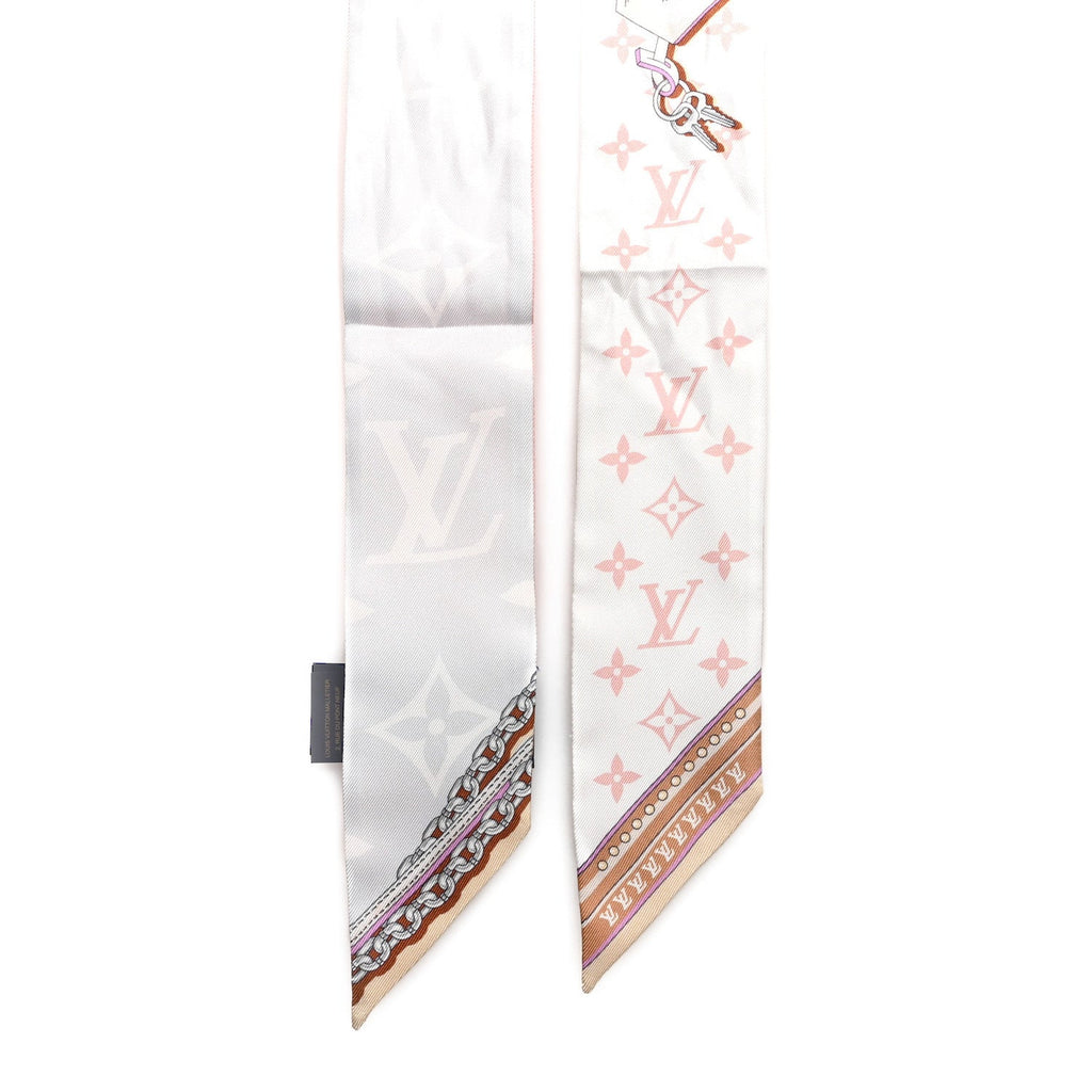 Louis Vuitton Silk Ultimate Monogram BB Bandeau White