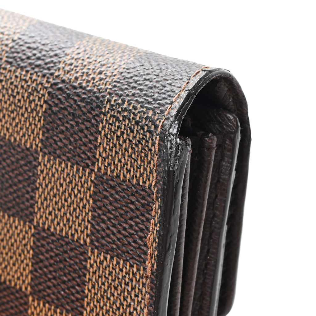 Louis Vuitton Damier Ebene Sarah Wallet