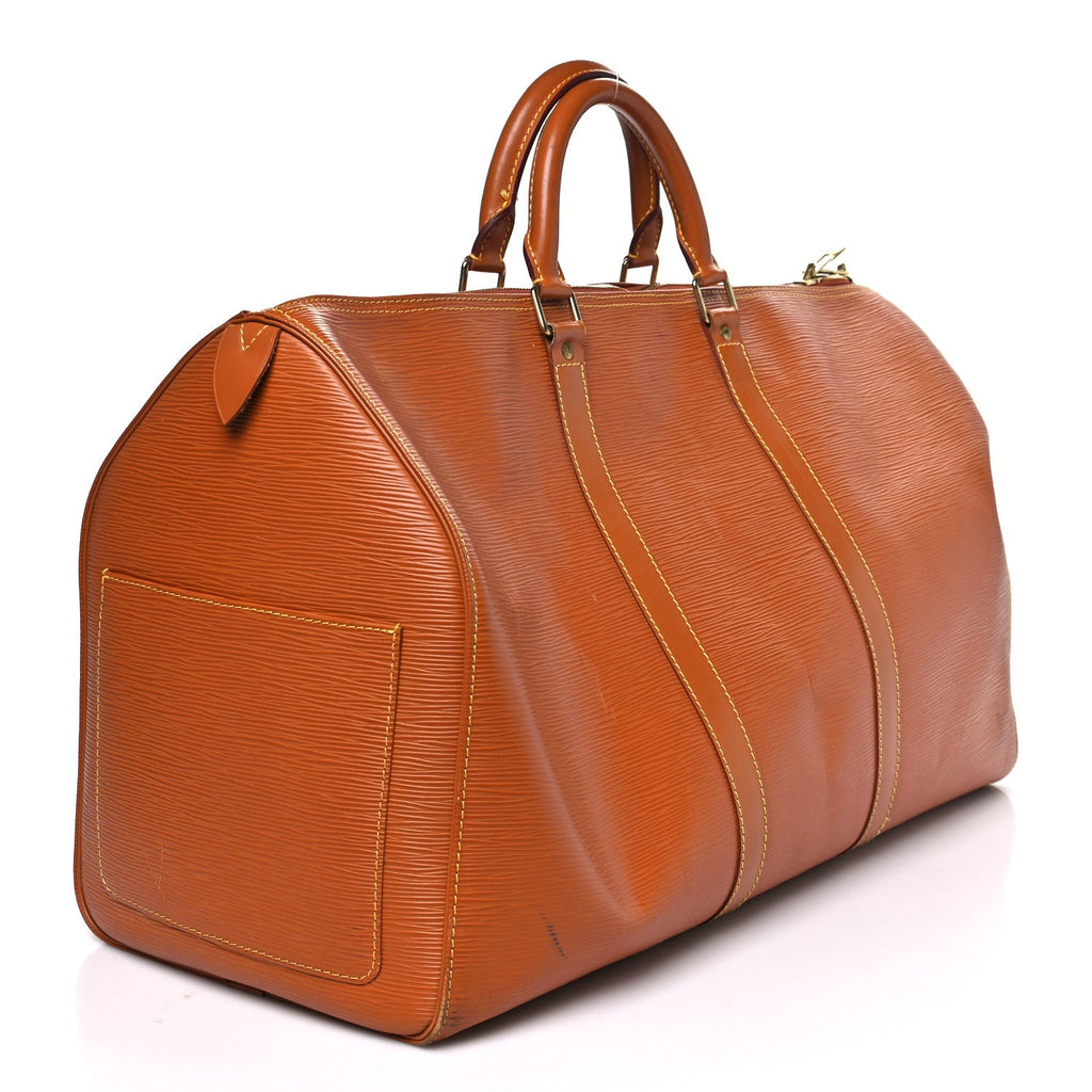 Louis Vuitton Epi Keepall 50 Cipango