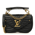Louis Vuitton Calfskin New Wave Chain PM Black