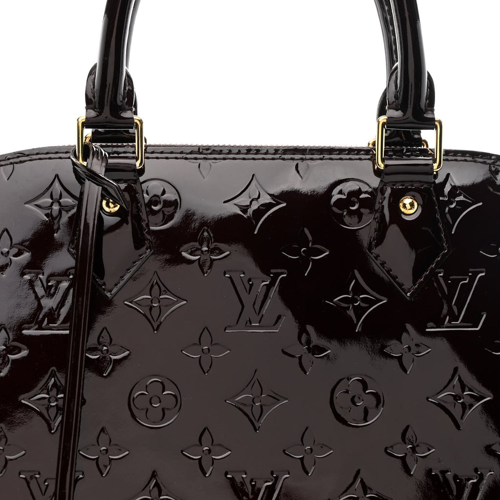 Louis Vuitton Vernis Alma GM Amarante