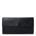 Louis Vuitton Epi Sarah Wallet Black