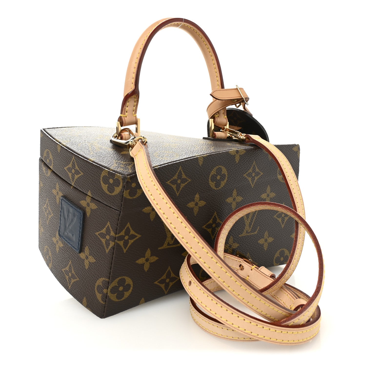 Louis Vuitton Monogram Iconoclasts Frank Gehry Twisted Box Bag