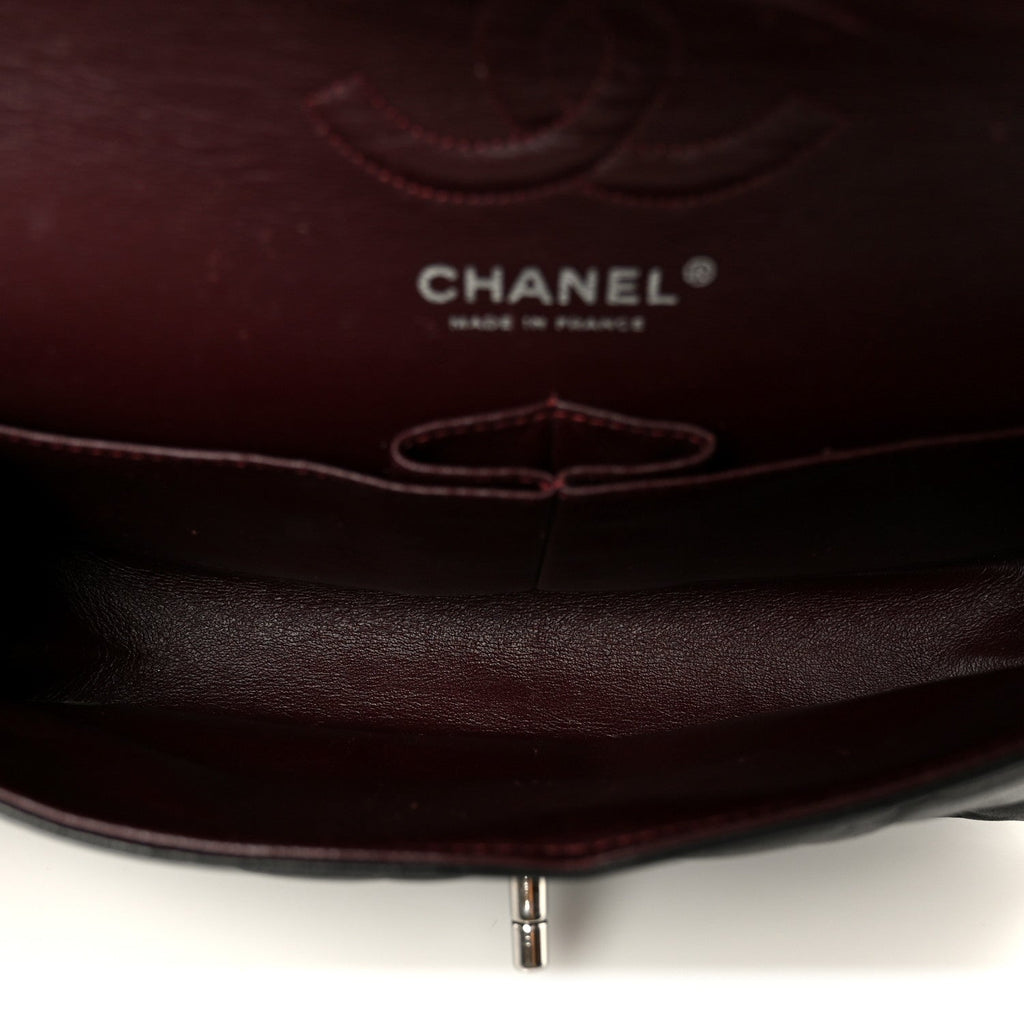 Chanel Lambskin Quilted Small Double Flap Black