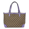 Gucci Monogram Small Craft Tote Lilac