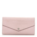Louis Vuitton Epi Sarah Wallet NM Rose Ballerine