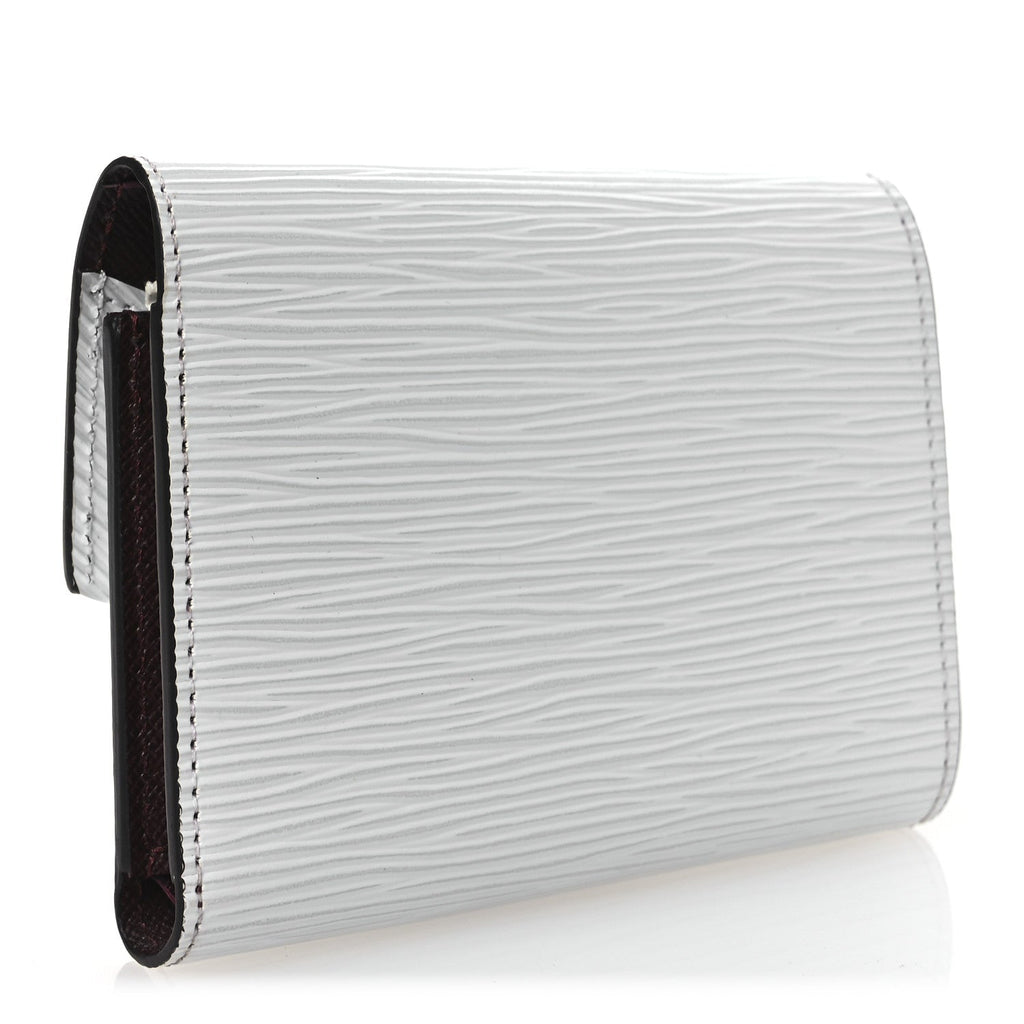 Louis Vuitton Epi Grenelle Compact Wallet White