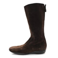 Prada Suede Boots 36.5 Brown