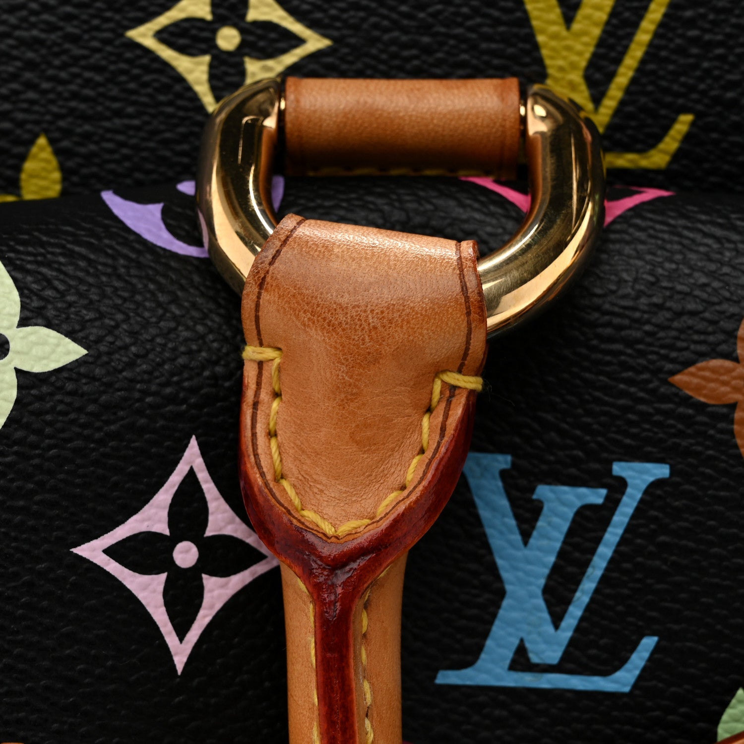 Louis Vuitton Monogram Multicolor Rita Black