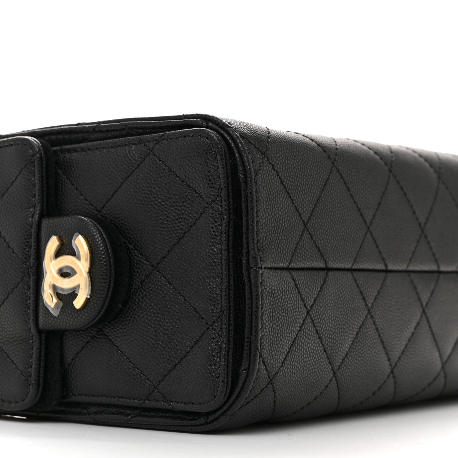 Chanel Caviar Quilted Mini Chanel 25 Handbag Black