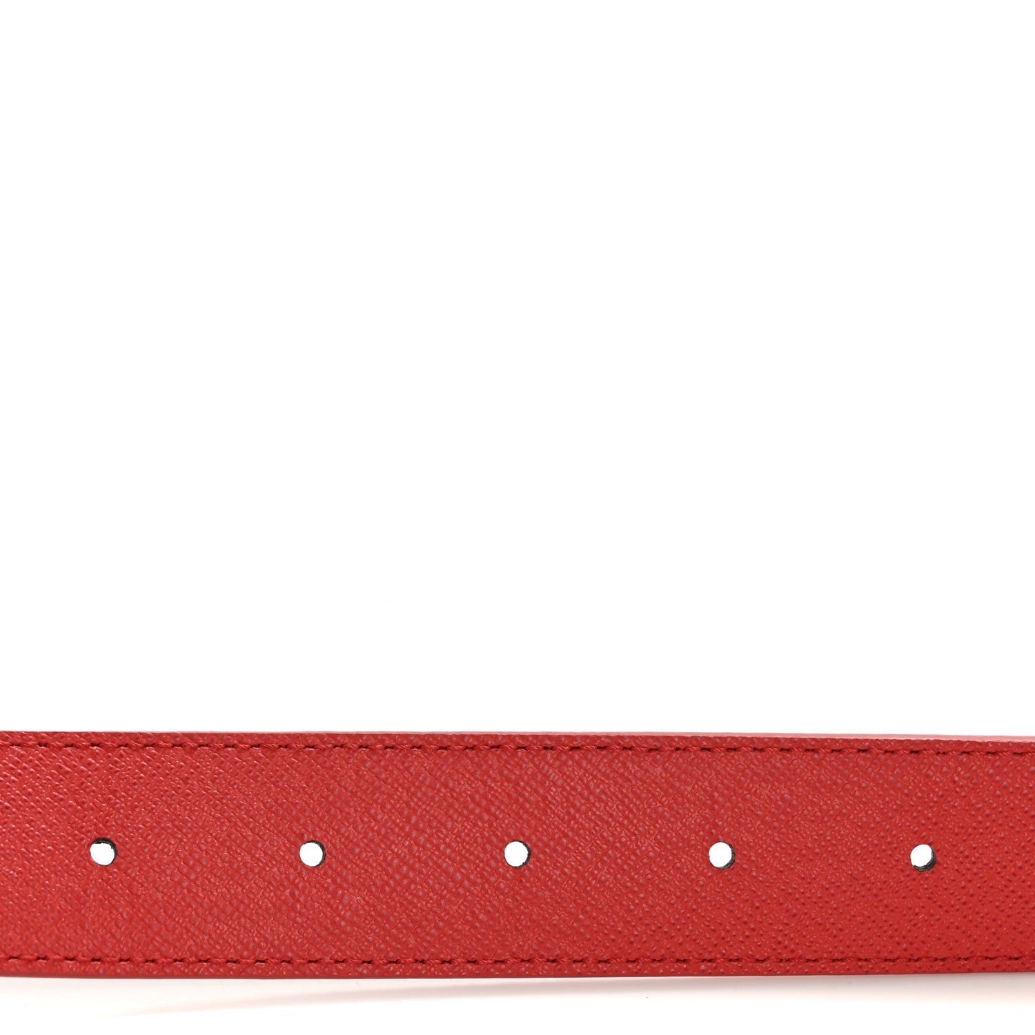 Louis Vuitton Monogram 30mm LV Initiales Reversible Belt 75 30 Coquelicot